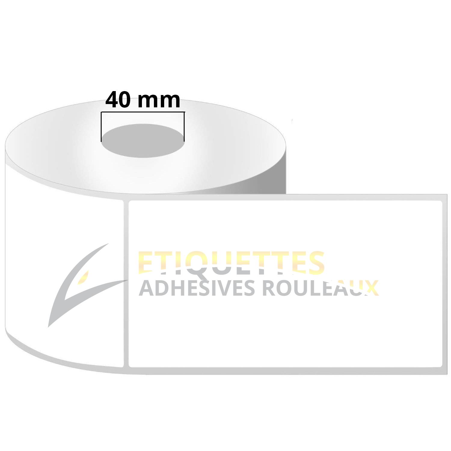 Support rouleaux étiquettes